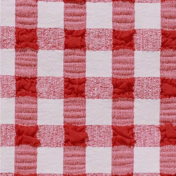 Red Checkered Bikini Bottom - Picture 6 of 8